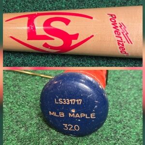 Louisville Slugger MLB Prime C271 America MLB Maple - 32"- 32in Natural &Blue